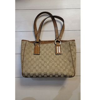 グッチ(Gucci)のGUCCI　グッチ　トートバッグ　キャンバス(トートバッグ)