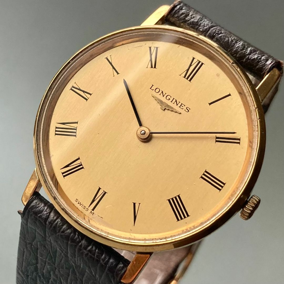 LONGINES - 【動作品】ロンジン LONGINES アンティーク 腕時計 手巻き メンズ