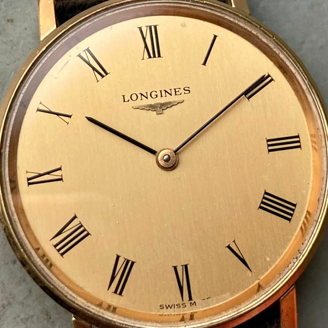 LONGINES(ロンジン)の【動作品】ロンジン LONGINES アンティーク 腕時計 手巻き メンズ メンズの時計(腕時計(アナログ))の商品写真