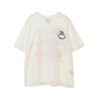 キャンディーストリッパー(Candy Stripper)の未開封●Candy Stripper MAD CANDY Tシャツ/オフホワイト(Tシャツ(半袖/袖なし))