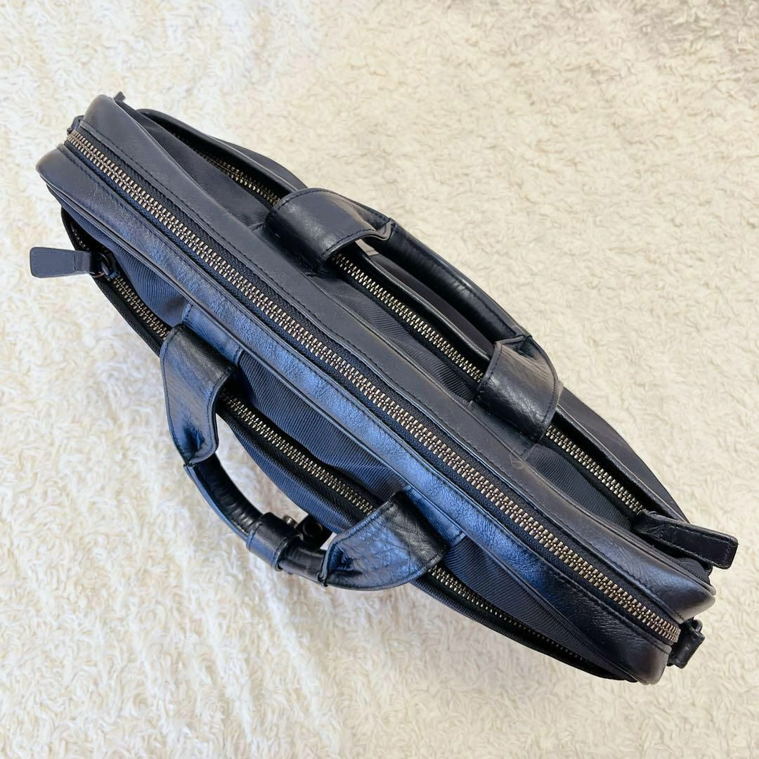 PORTER(ポーター)のPORTER ポーター ビジネスバッグ  TAG ターク 2way レザー 黒 メンズのバッグ(ビジネスバッグ)の商品写真