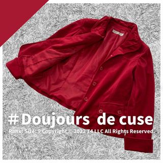 Doujours de cuse レディース ショートコート レトロ ✓2060(ピーコート)