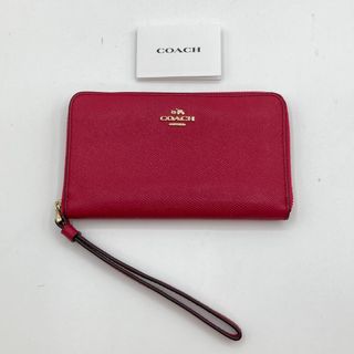 コーチ(COACH)の◎◎COACH コーチ 財布 ラウンドファスナー F58053 レッド(財布)