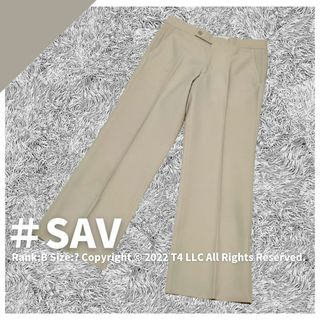 SAV パンツ キレイめ ベージュ 仕事 オフィス  ✓2055(チノパン)