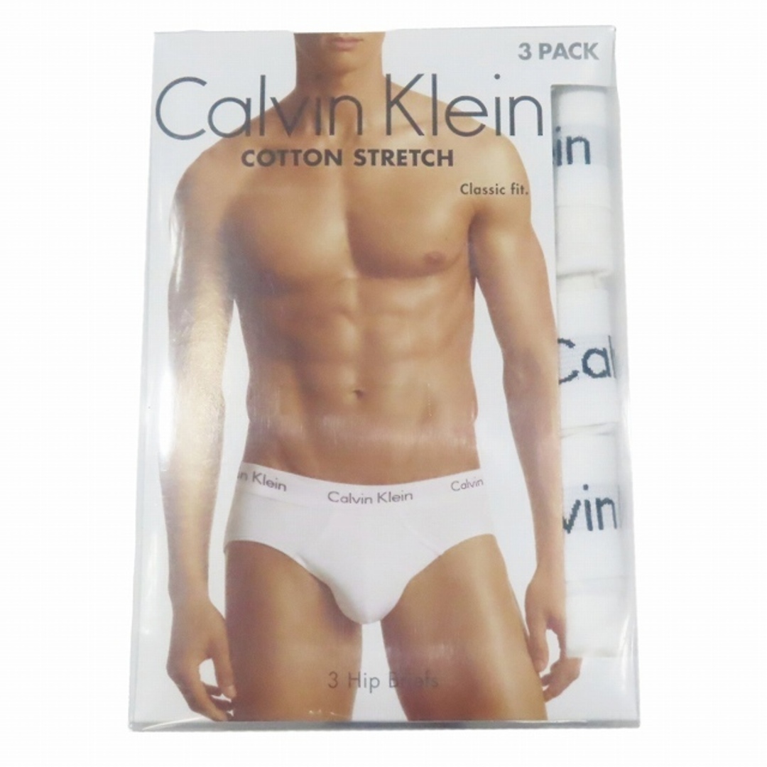 Calvin Klein(カルバンクライン)のCALVIN KLEIN 3Hip Brief 下着 ブリーフ 3枚セット L メンズのアンダーウェア(その他)の商品写真