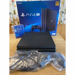 ソニー(SONY)のSONY PlayStation4 Pro 本体 CUH-7200BB01(家庭用ゲーム機本体)