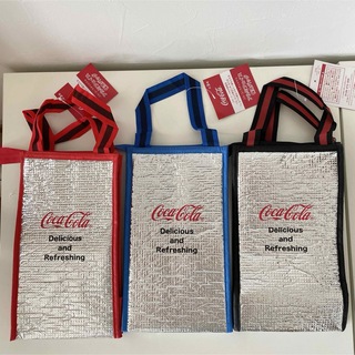 コカ・コーラ - コカコーラ　アルミフェイス　保冷バッグ　全３種　コンプリート