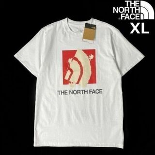 ザノースフェイス(THE NORTH FACE)のノースフェイス 半袖 Tシャツ US限定 上質 男女兼用(XL)白 180902(Tシャツ/カットソー(半袖/袖なし))