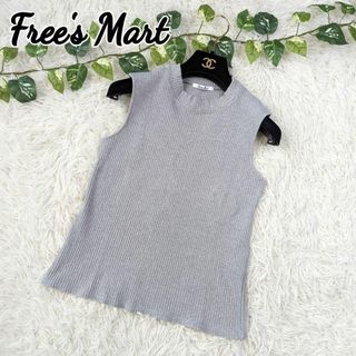 フリーズマート(FREE'S MART)のFree's Mart フリーズマート ノースリーブ カットソー グレー リブ(Tシャツ(半袖/袖なし))