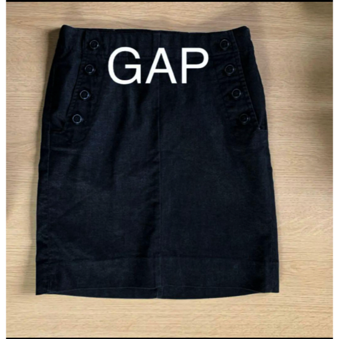 GAP(ギャップ)のギャップ（GAP）黒　Sサイズ　スカート レディースのスカート(ミニスカート)の商品写真