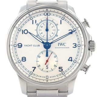 インターナショナルウォッチカンパニー(IWC)のIWC ポルトギーゼヨットクラブクロノグラフ IW390702 SS 自動巻(腕時計(アナログ))