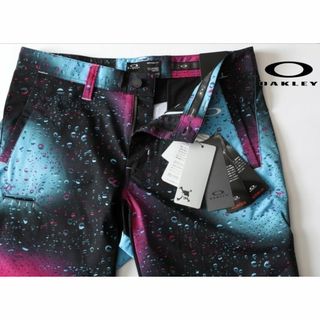 オークリー(Oakley)のオークリー★ストレッチタイトショートパンツ32 ブラック黒★店頭完売品(ウエア)