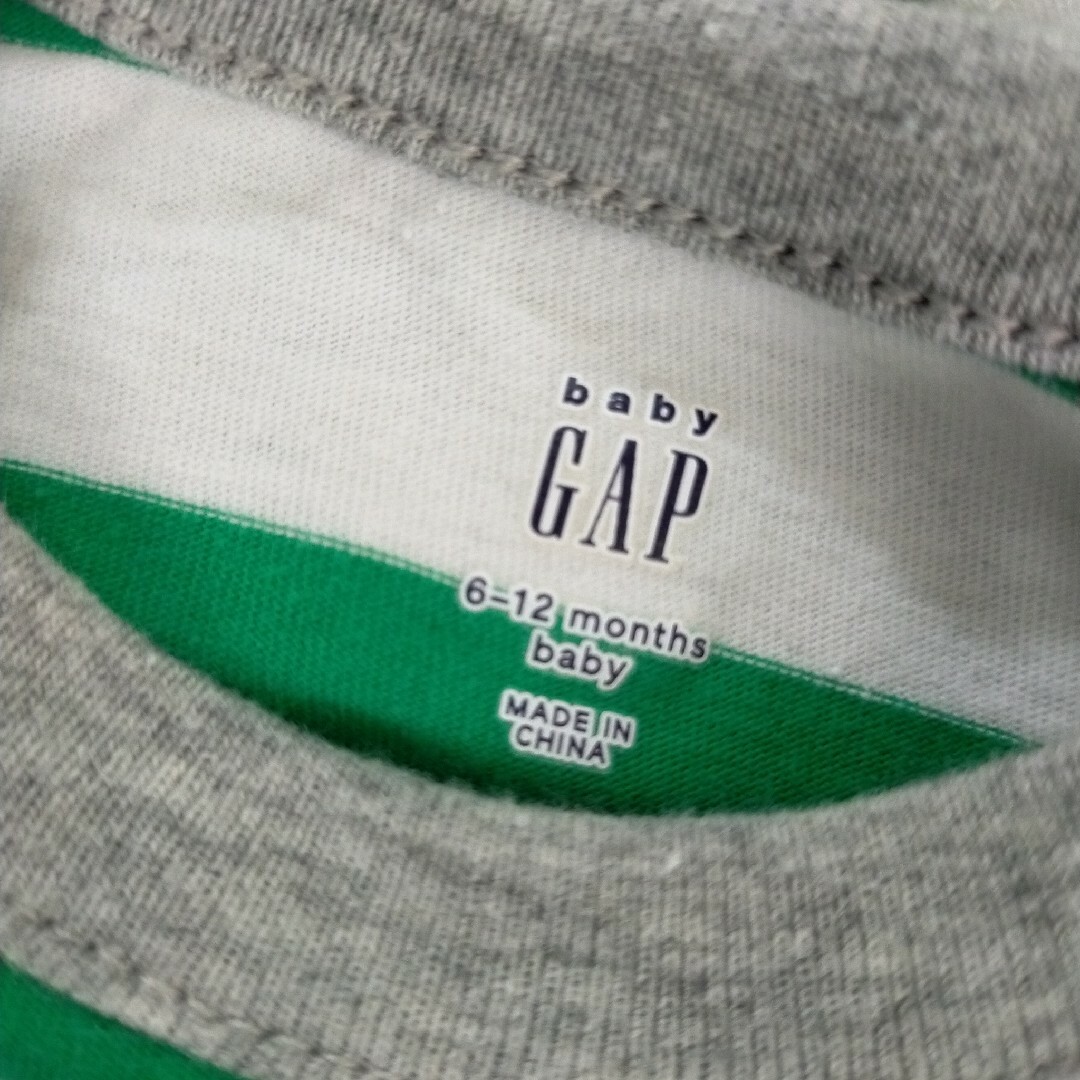 babyGAP(ベビーギャップ)のBabyGAP　ロンパース　３点セット キッズ/ベビー/マタニティのベビー服(~85cm)(ロンパース)の商品写真
