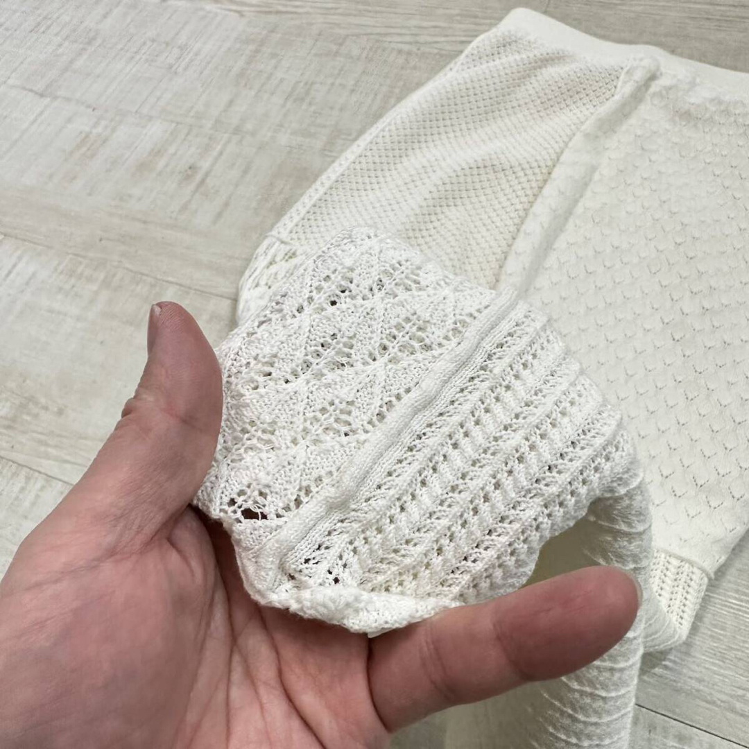 22ss THE SHINZONE パッチワーク ニット スカート サイズ SOの 22ss THE SHINZONE パッチワーク ニット スカート サイズ SOの