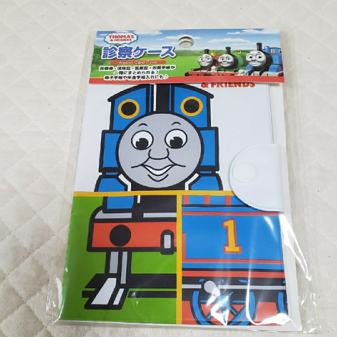 新品　未使用　トーマス診察ケース キッズ/ベビー/マタニティのマタニティ(母子手帳ケース)の商品写真