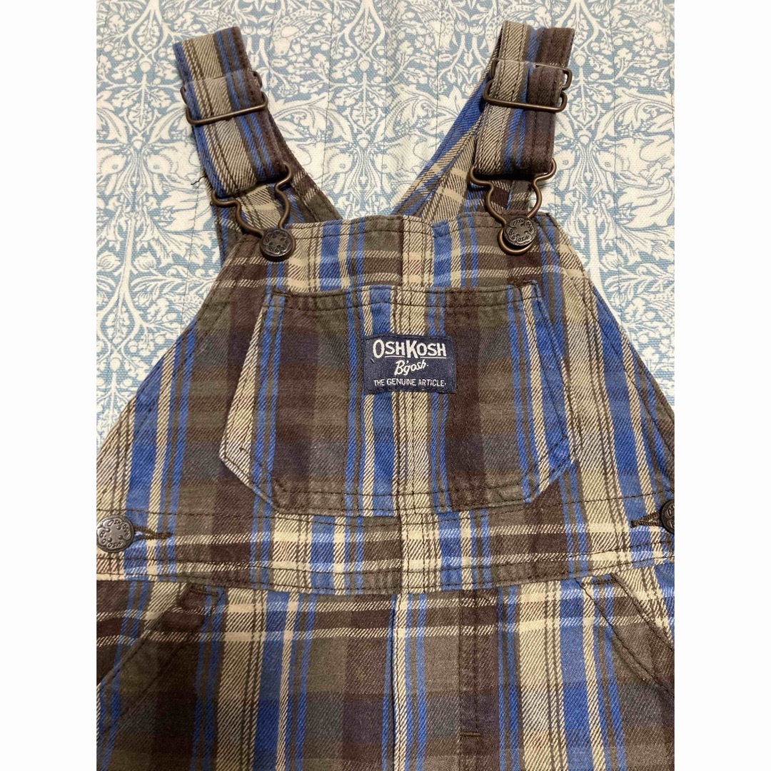 OshKosh(オシュコシュ)のオシュコシュオーバーオール90 キッズ/ベビー/マタニティのキッズ服男の子用(90cm~)(パンツ/スパッツ)の商品写真