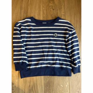 プチバトー(PETIT BATEAU)の美品 petit bateau トレーナー 4ans(104cm)(Tシャツ/カットソー)