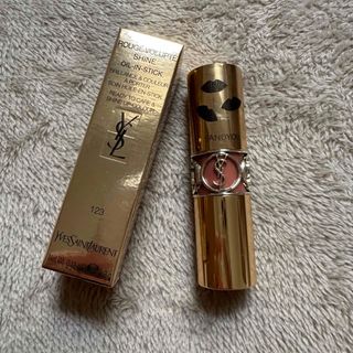 イヴサンローラン(Yves Saint Laurent)のYSL リップ ルージュヴォリュプテシャイン 123(口紅)