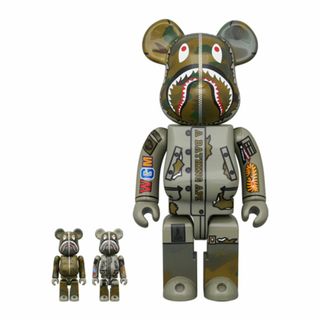 ベアブリック(BE@RBRICK)のBE@RBRICK BAPE(R) × ALPHA CAMO SHARK(その他)