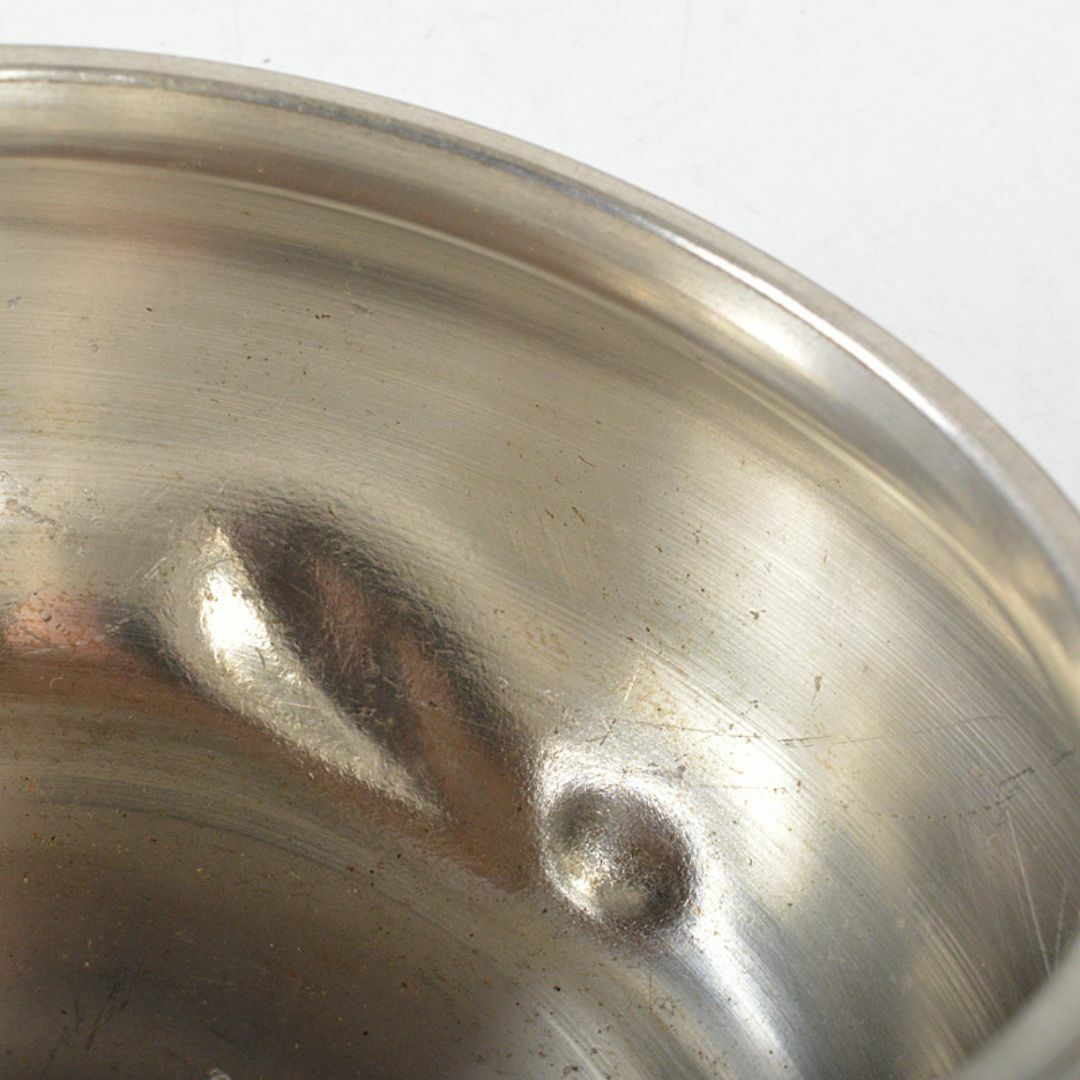 煎茶道具 間村自造 錫製 文字文 茶こぼし 約269g V R7017 煎茶道具 間村自造 錫製 文字文 茶こぼし 約269g V R7017