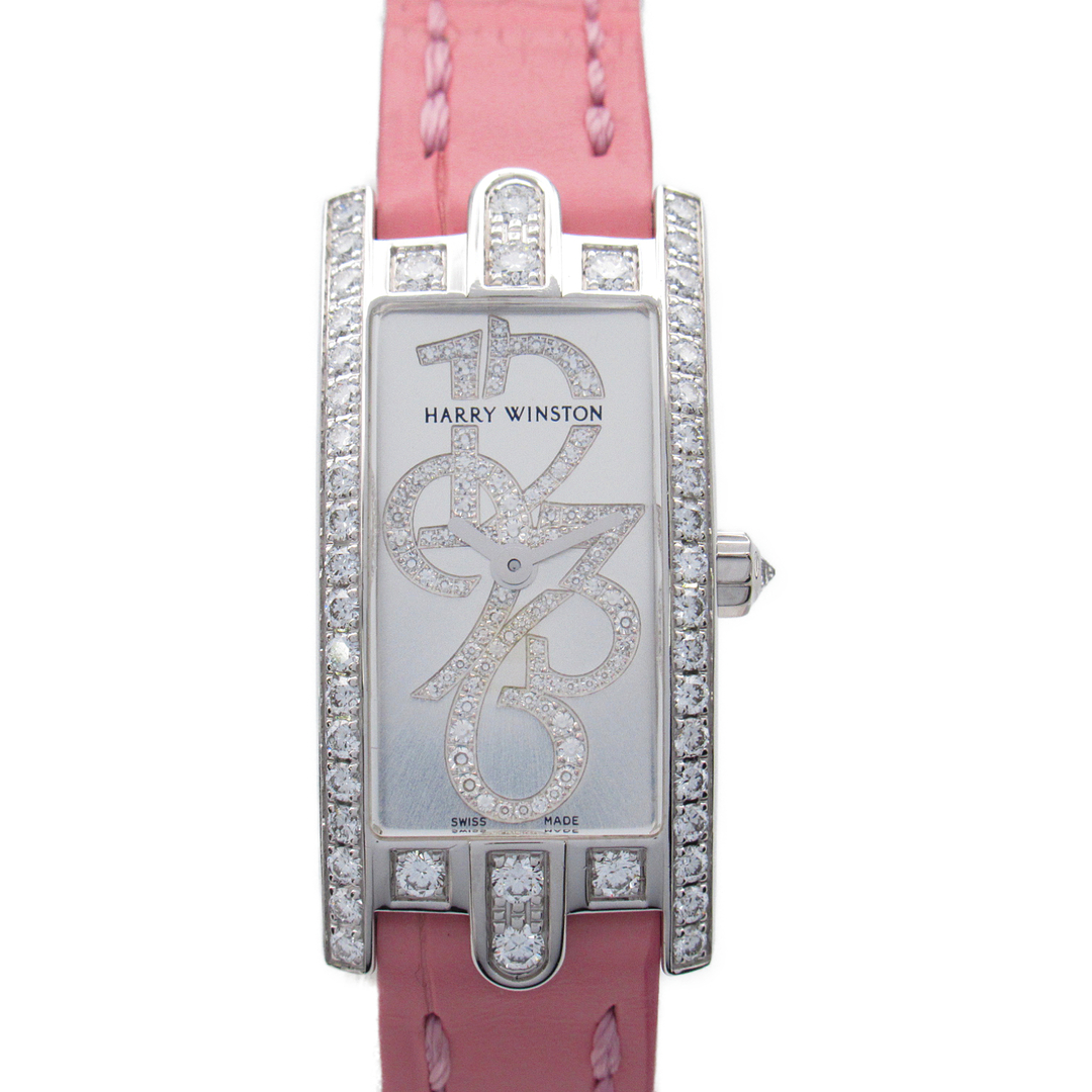 HARRY WINSTON(ハリーウィンストン)のハリーウィンストン アヴェニューC ミニ ダイヤ文字 腕時計 レディースのファッション小物(腕時計)の商品写真