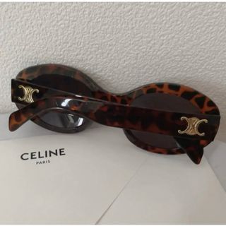 ブラウン セリーヌ サングラス ブラック トリオンフ 海外 CELINE(サングラス/メガネ)