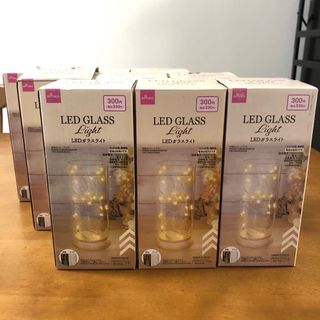 LED ガラスライト ×9個セット ボタン電池搭載済(その他)