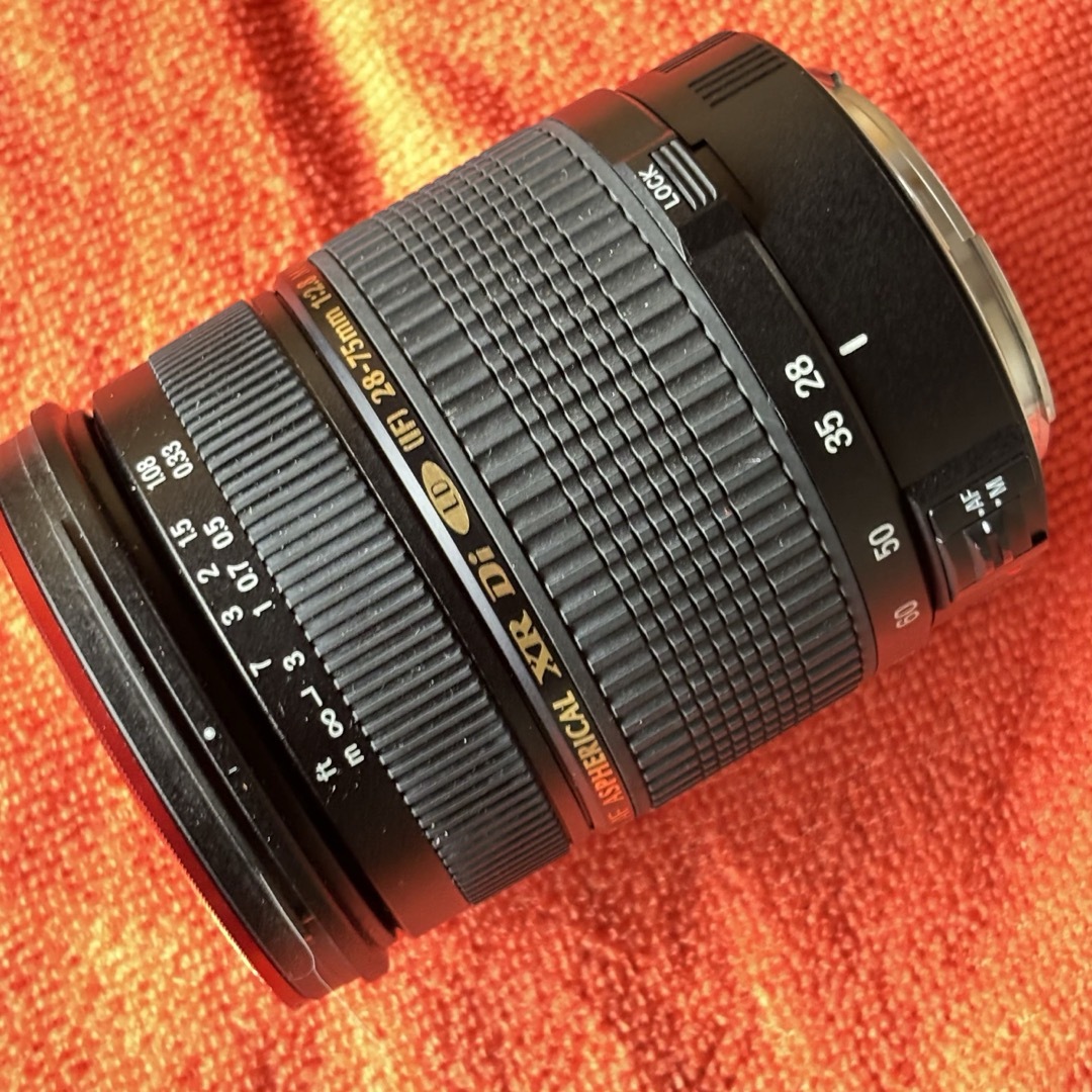 TAMRON SP AF28-75 F2.8XR Di EFマウント スマホ/家電/カメラのカメラ(レンズ(ズーム))の商品写真