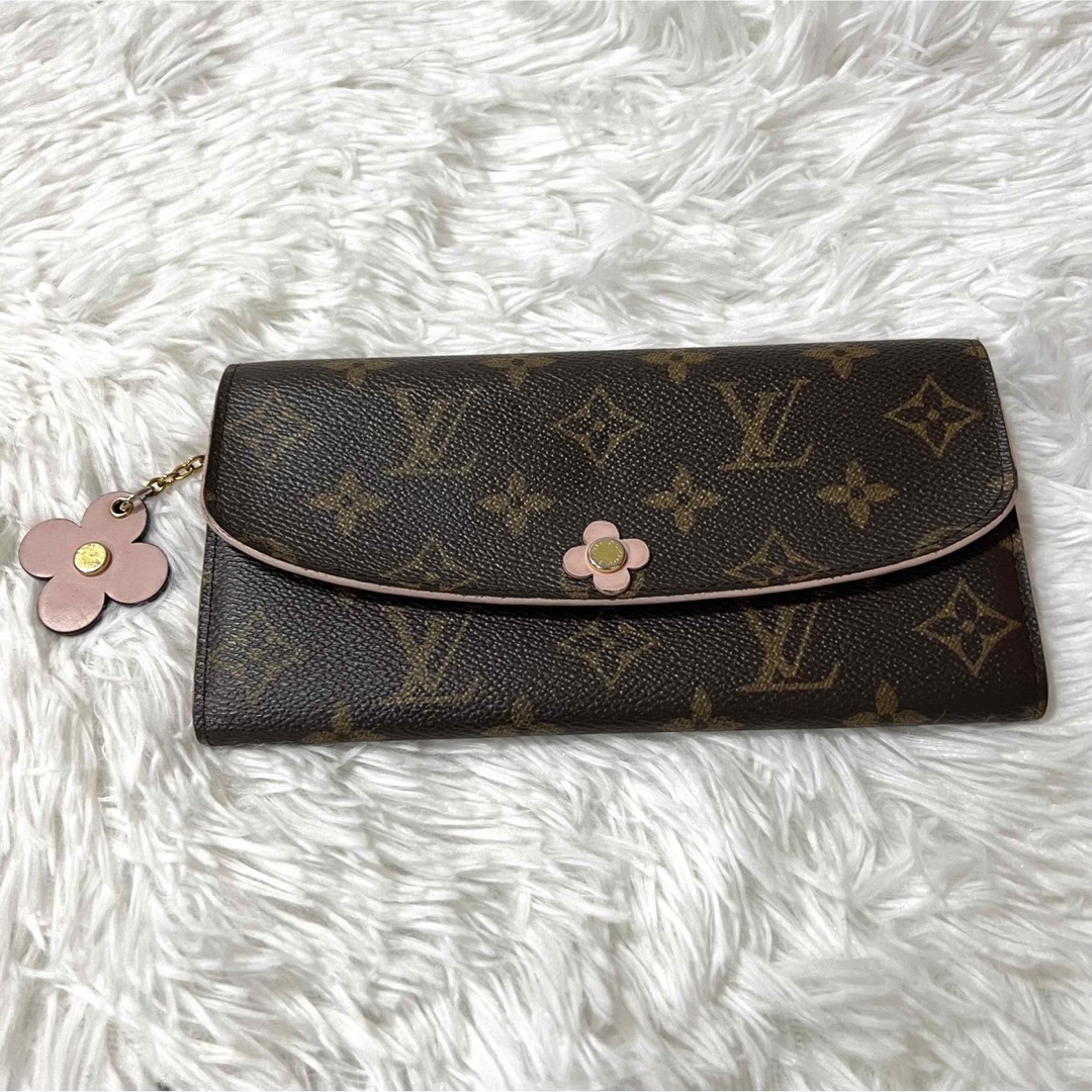 LOUIS VUITTON(ルイヴィトン)の ルイヴィトン モノグラム 長財布 ポルトフォイユ エミリー  レディースのファッション小物(財布)の商品写真