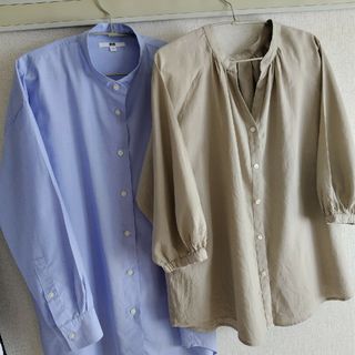 ユニクロ(UNIQLO)の２着セット売り(シャツ/ブラウス(長袖/七分))