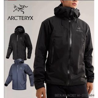 アークテリクス(ARC'TERYX)の新品未使用　アークテリクス　ベータ　ARストームフード　 ブラック　メンズ　S(マウンテンパーカー)