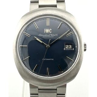 インターナショナルウォッチカンパニー(IWC)のIWC 815 オーバル デイト ブルー 自動巻き時計(腕時計(アナログ))