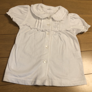 ニシマツヤ(西松屋)の西松屋　襟付き半袖シャツ【80】(シャツ/カットソー)