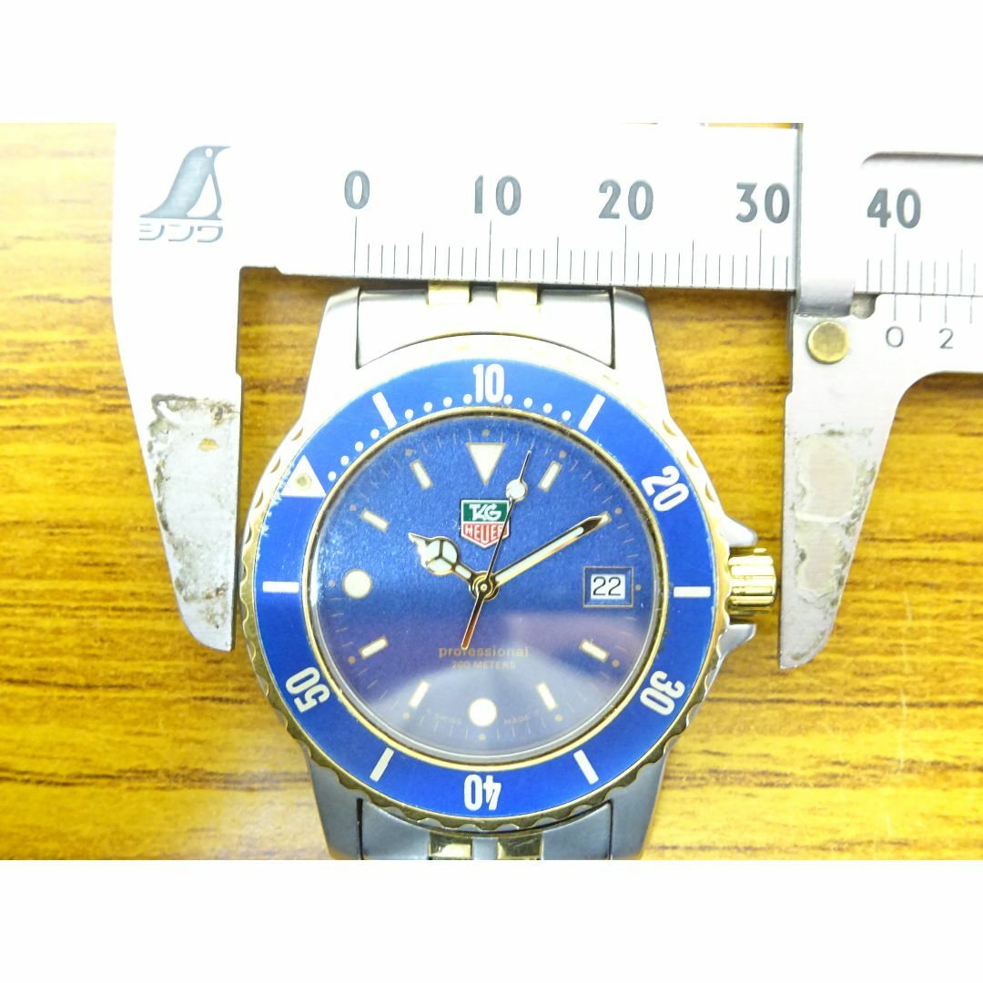 TAG Heuer(タグホイヤー)のＫ奈104/ タグホイヤー プロフェッショナル 腕時計 クオーツ メンズ  メンズの時計(腕時計(アナログ))の商品写真