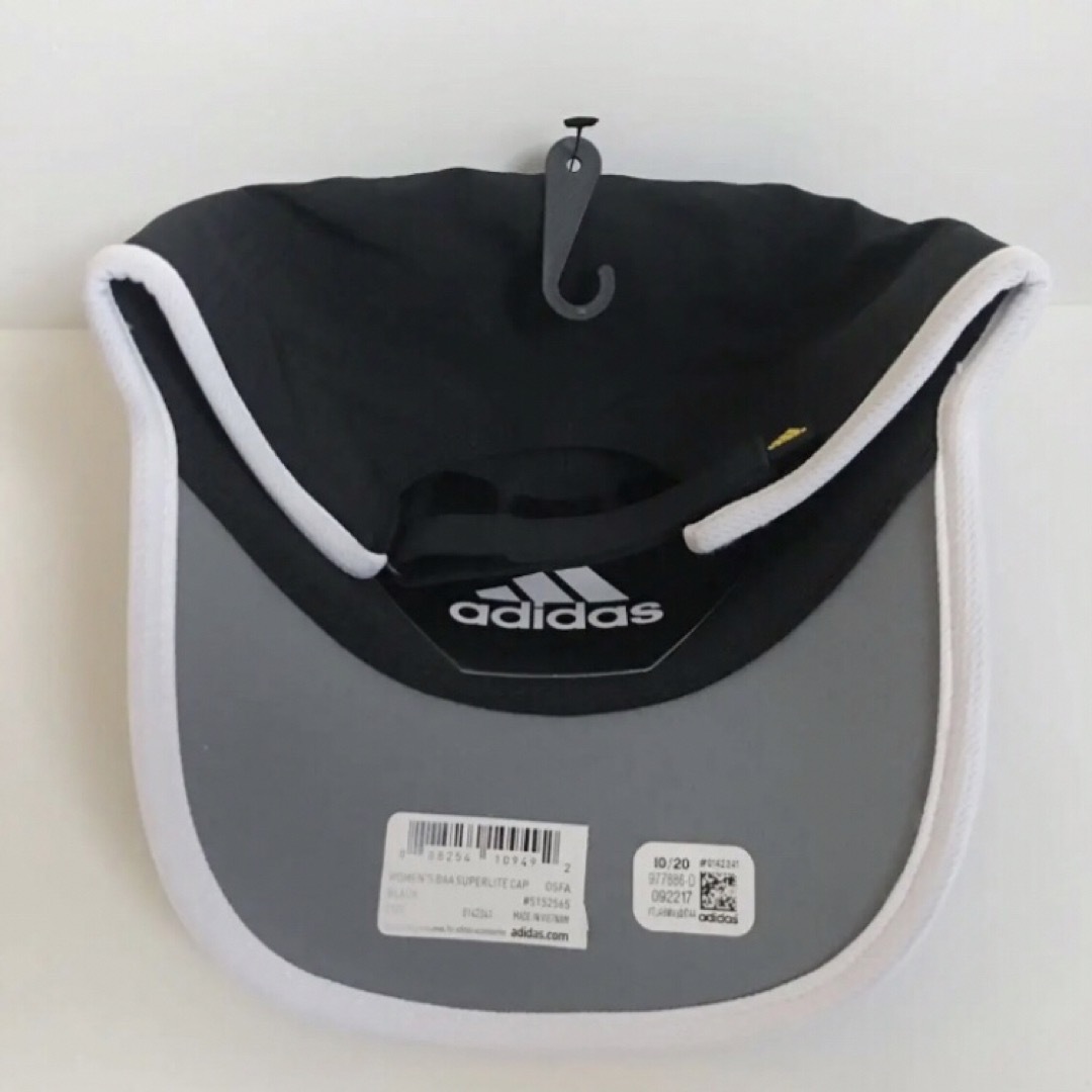 adidas(アディダス)のレア【新品】アディダス USA  レディース キャップ 黒 ボストンマラソン レディースの帽子(キャップ)の商品写真