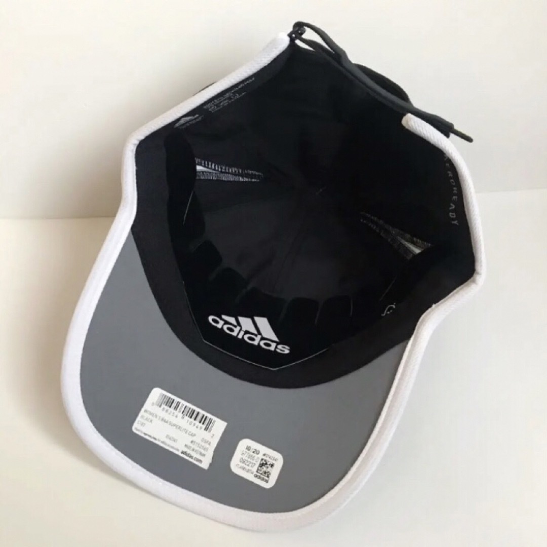 adidas(アディダス)のレア【新品】アディダス USA  レディース キャップ 黒 ボストンマラソン レディースの帽子(キャップ)の商品写真