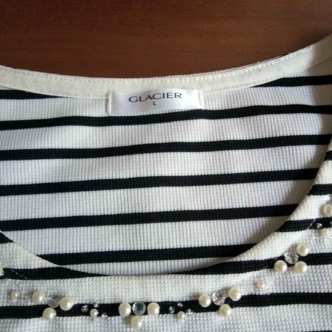 GLACIER(グラシア)の半袖　カットソー レディースのトップス(カットソー(半袖/袖なし))の商品写真
