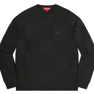 シュプリーム(Supreme)のTonal Checkerboard Small Box Sweater(ニット/セーター)