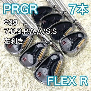 プロギア エッグ egg アイアン 7本 ゴルフクラブ 左 レフティ R メンズ