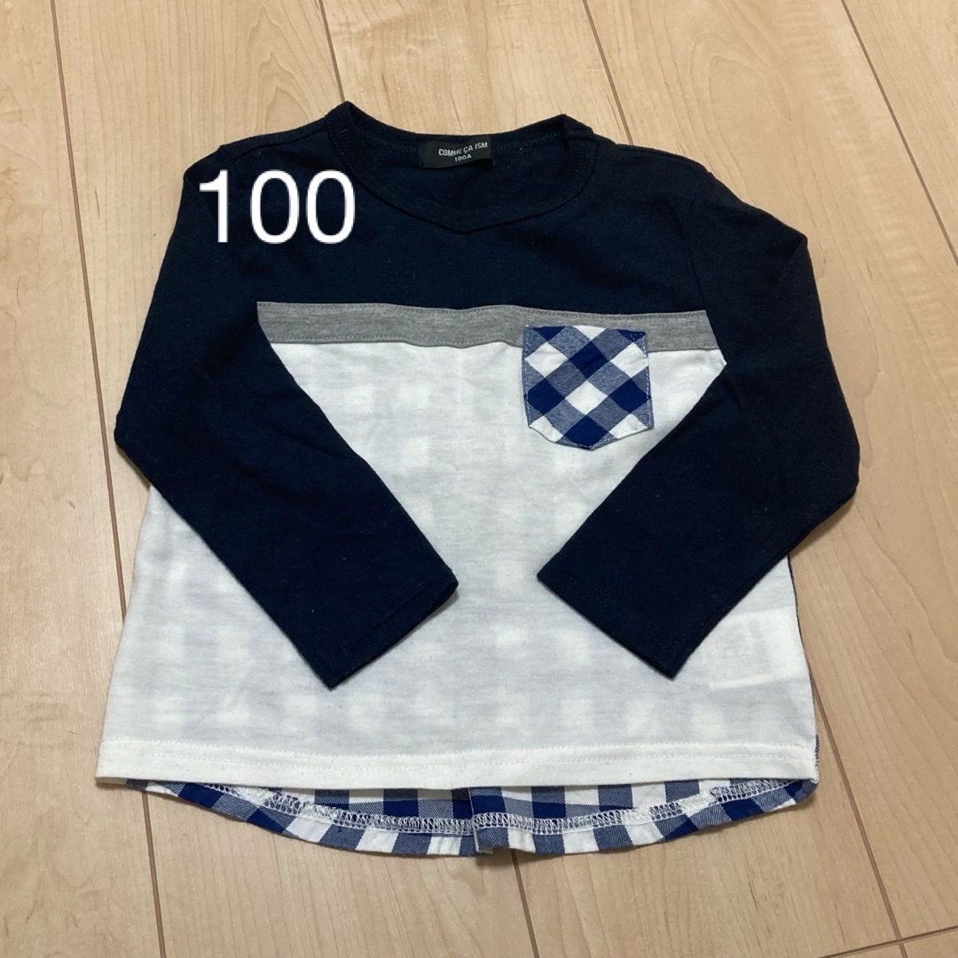 COMME CA ISM(コムサイズム)のコムサ　カットソー キッズ/ベビー/マタニティのキッズ服男の子用(90cm~)(Tシャツ/カットソー)の商品写真