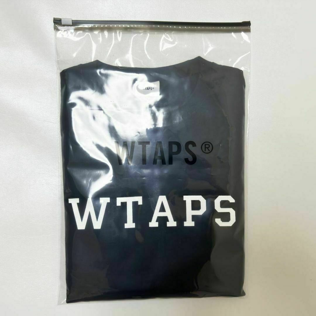 W)taps(ダブルタップス)の新品 Black L WTAPS COLLEGE / LS / COTTON メンズのトップス(Tシャツ/カットソー(七分/長袖))の商品写真