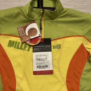 MILLET ミレー トップス アウトドア 半袖 メッシュ ハーフジップ(その他)