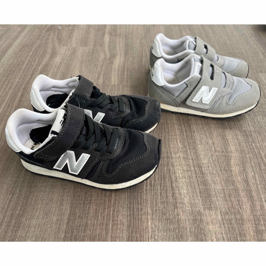 New Balance(ニューバランス)のニューバランス　スニーカー　　セット　子供用 キッズ/ベビー/マタニティのキッズ靴/シューズ(15cm~)(スニーカー)の商品写真