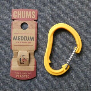 CHUMS - CHUMS オリジナル カラビナ M イエロー CH61-0119 新品