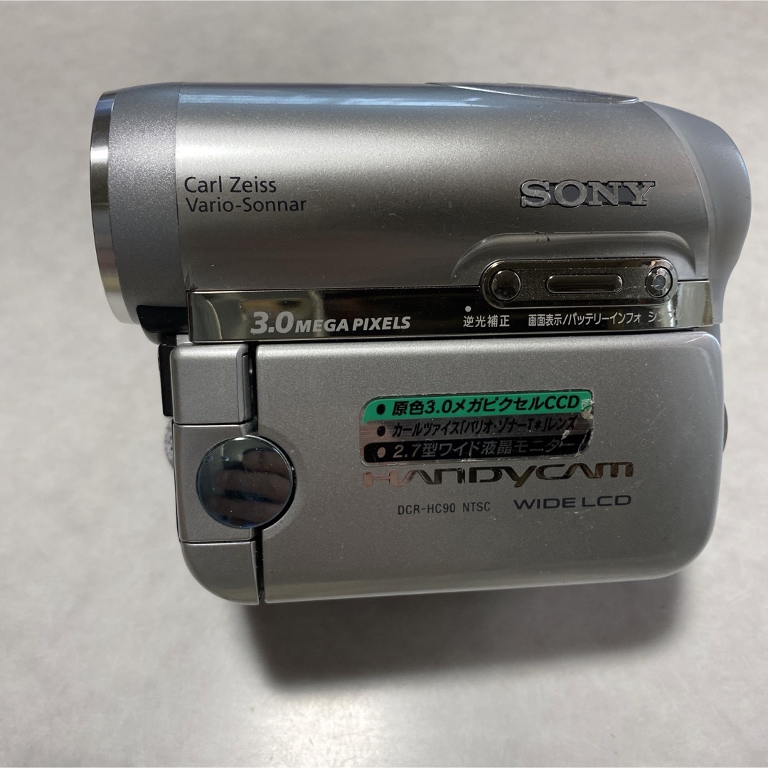 SONY(ソニー)のSONY miniDV HANDYCAM DCR-HC90 スマホ/家電/カメラのカメラ(ビデオカメラ)の商品写真