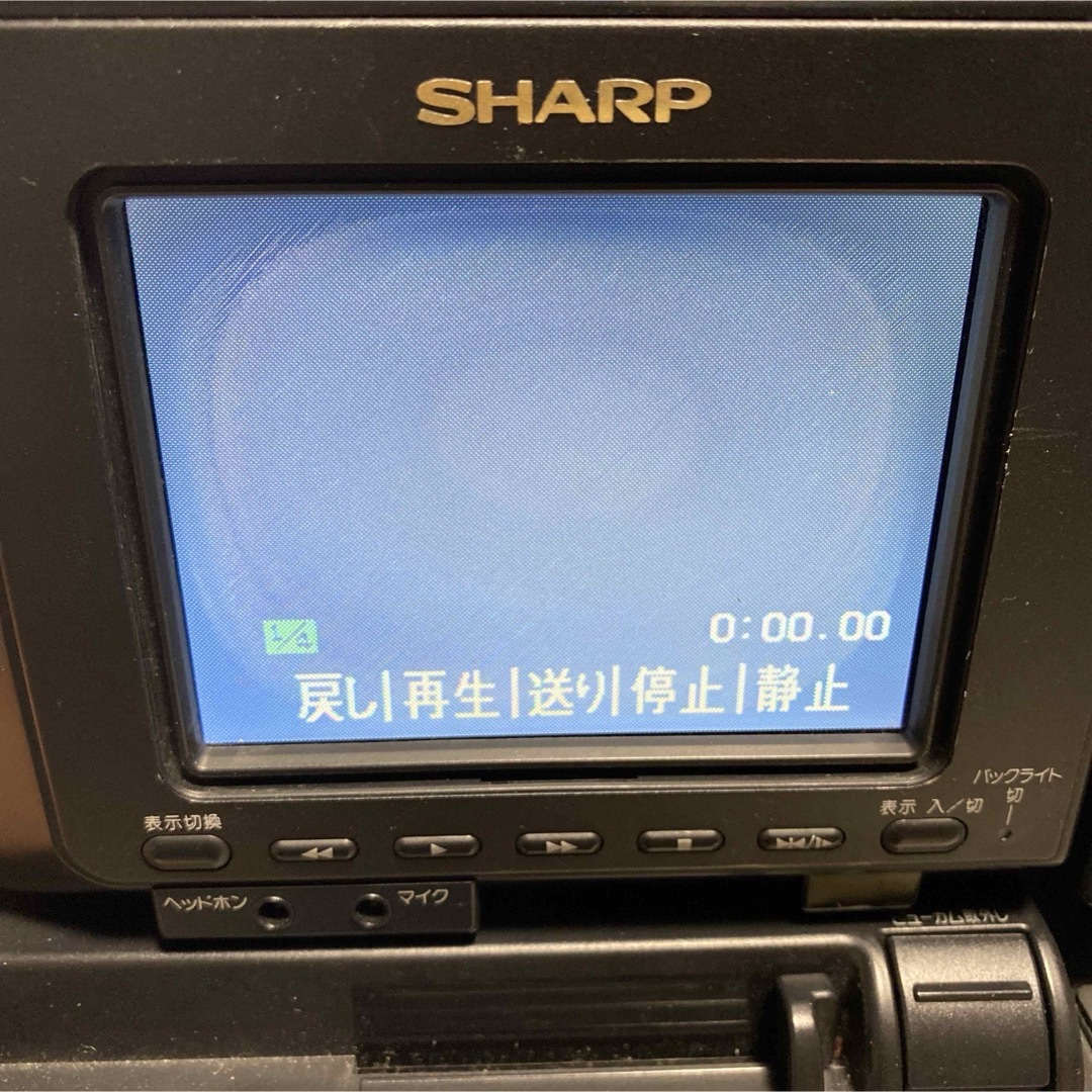 SHARP - 動作品 SHARP Hi8 VIEWCAM VL-HL100の通販 by SHARP - 動作品 SHARP Hi8 VIEWCAM VL-HL100の通販 by
