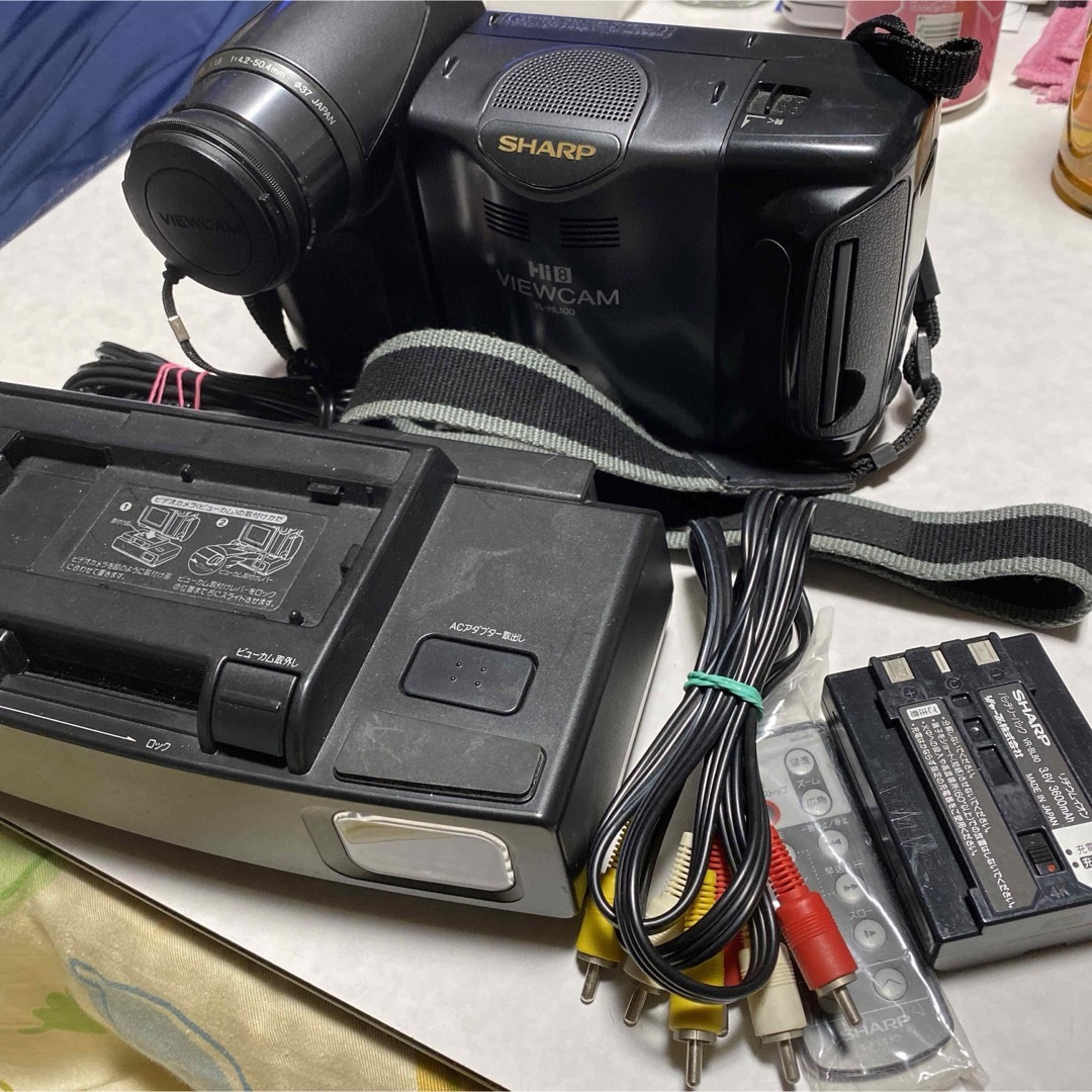 SHARP - 動作品 SHARP Hi8 VIEWCAM VL-HL100の通販 by SHARP - 動作品 SHARP Hi8 VIEWCAM VL-HL100の通販 by