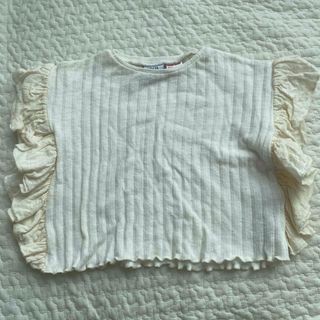 ザラキッズ(ZARA KIDS)のZARA kids フリルTシャツ(Ｔシャツ)