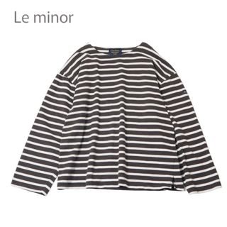 ルミノア(Le Minor)のLe minor Petite Copain プチコパン ボーダー プルオーバー(カットソー(長袖/七分))