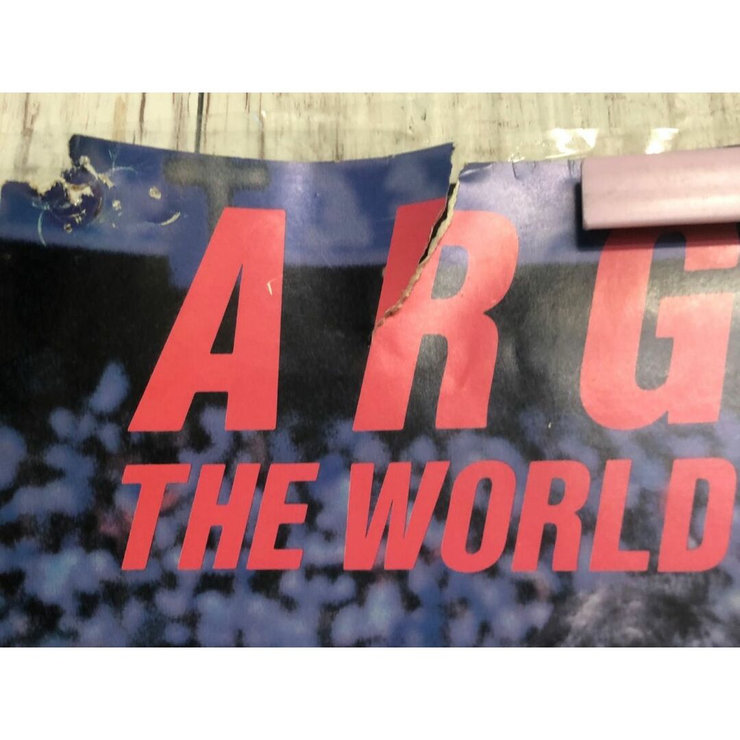 3-◇ポスター アルゼンチン代表 1986年 サッカー ワールドカップ ディエゴ・マラドーナ 515mm×728mm B2サイズ 汚れ・折れ破れ有 画鋲跡有 スポーツ/アウトドアのサッカー/フットサル(記念品/関連グッズ)の商品写真
